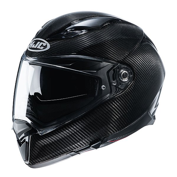 Capacete HJC F70 Solido Carbon Preto