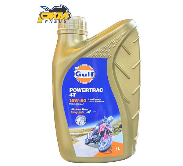 Oleo Gulf Power Trac 15W50 1 Litro