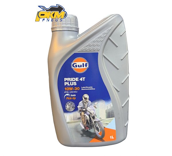 Oleo Gulf Semi Sintetico Pride 4T Plus 10W30 Sl