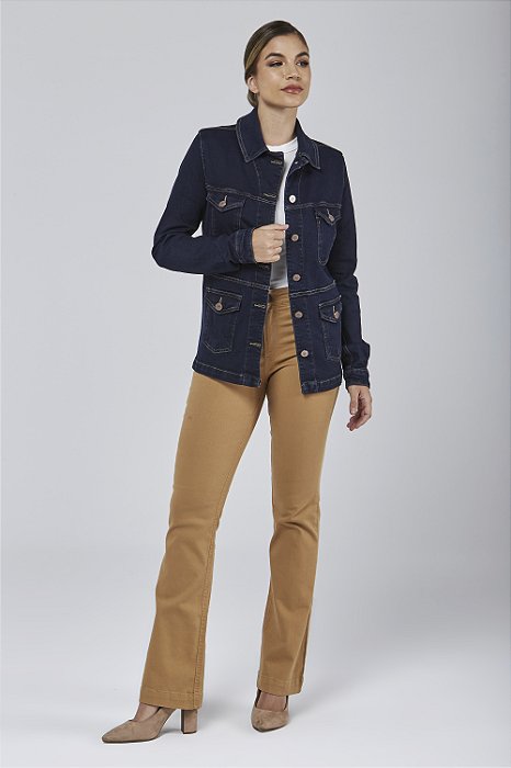 Jean Ragusa Jaqueta Feminina Jeans - Ragusa - Santé Denim | Calça Jeans Feminina