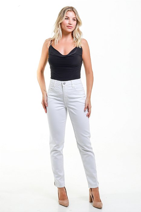 Calça Sarja Skinny Branca - Murcia