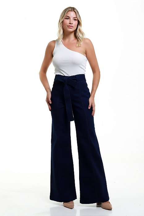 Calça Jeans Pantalona - San Juan