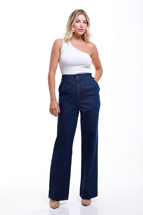 Calça Jeans Wide Leg - Azouge