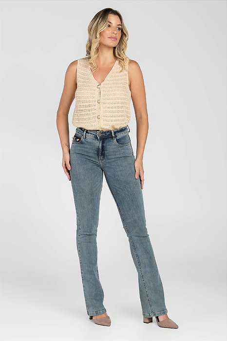 Calça Jeans Boot Cut - Bangkok