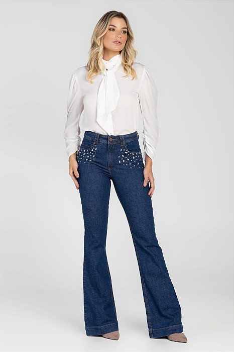 Calça Jeans Flare - Lanta