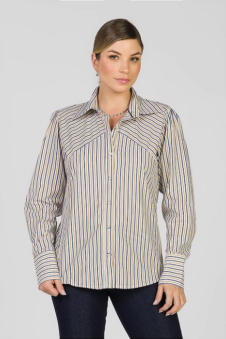Camisa Listrada - Cecília