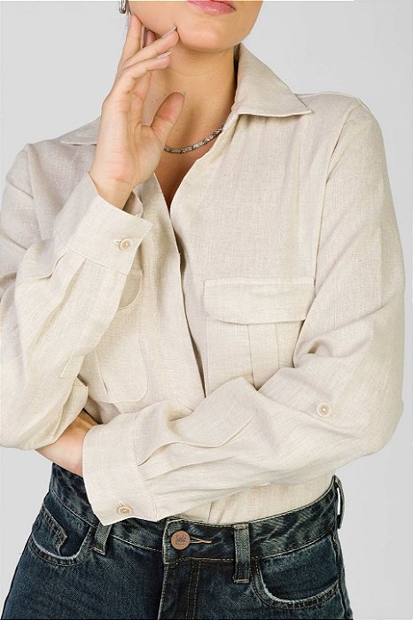 Camisa Linho - Aline