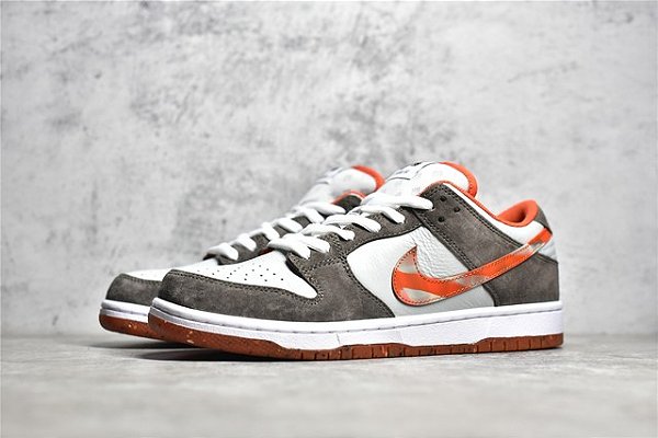 nike dunk low neon orange