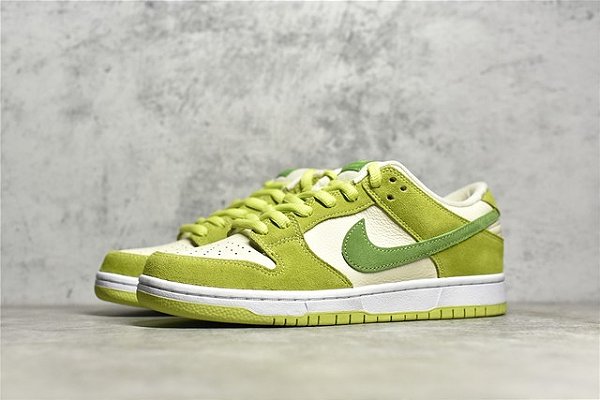 nike dunk green apple