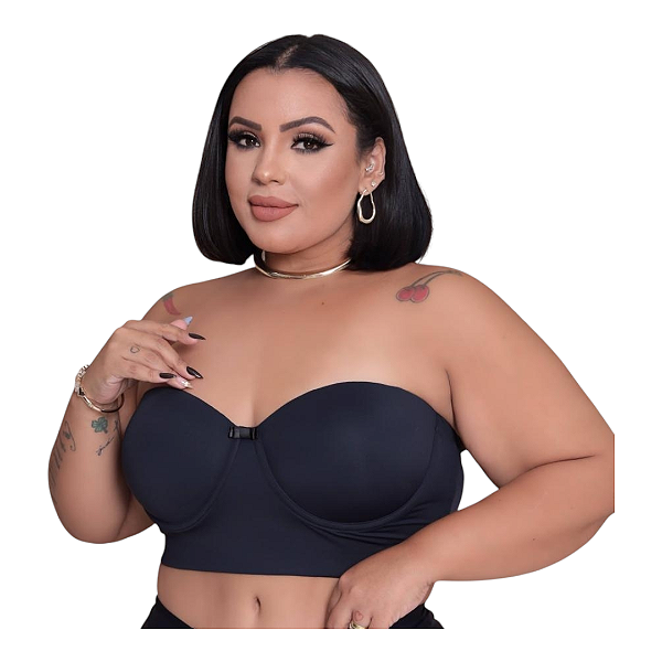 Sutiã Tomara Que Caia C/bojo Plus Size