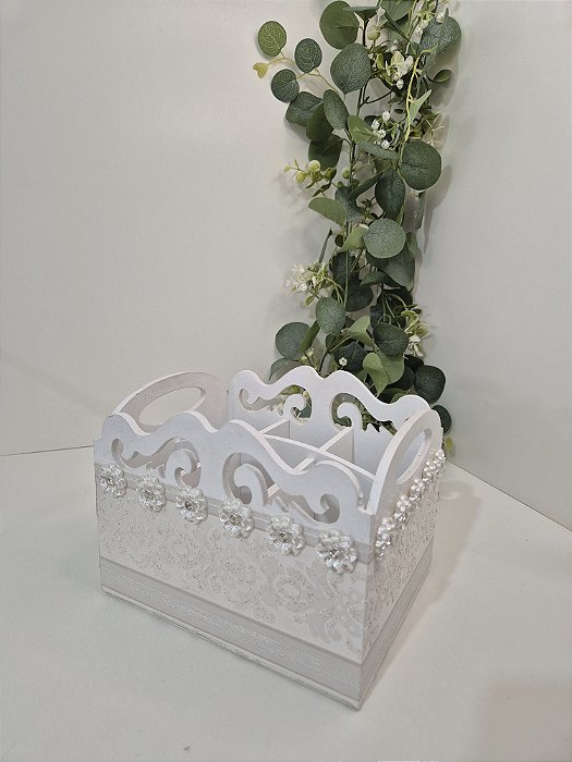 Porta Talher retangular