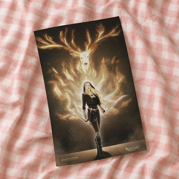 Pôster | Aelin Galathynius (Trono de Vidro)