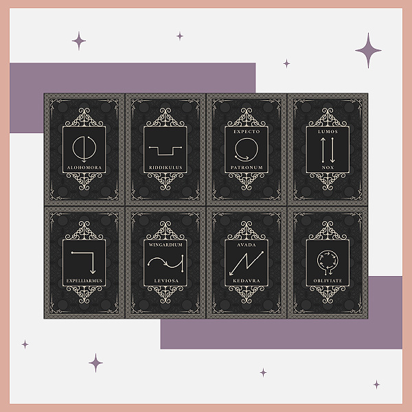 Cards | Minicards de Harry Potter (Kit com 8)