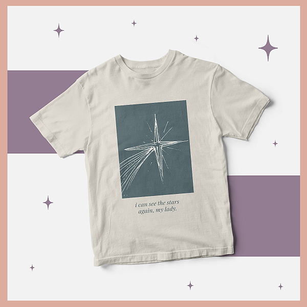 Camiseta | I can see the stars, my lady (Percy Jackson)