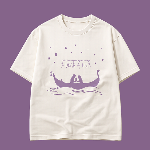 Camiseta | É você a luz (Enrolados)