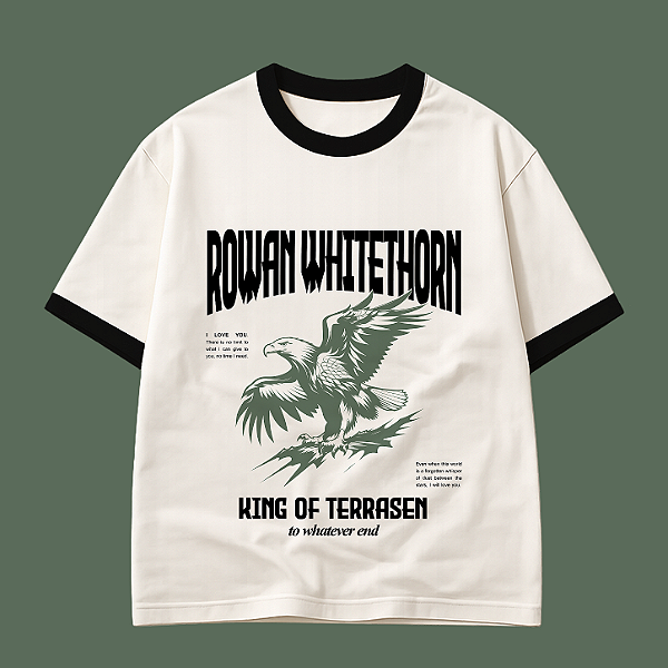 Camiseta | Rowan Whitethorn (Trono de Vidro)