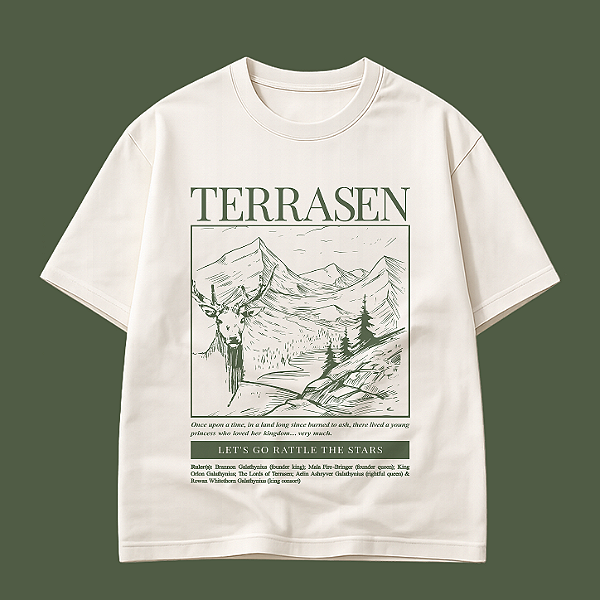 Camiseta | Terrasen (Trono de Vidro)