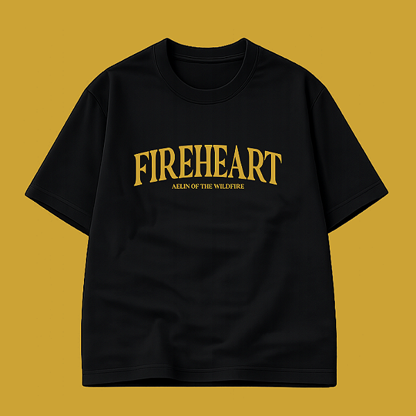 Camiseta | Fireheart (Trono de Vidro)