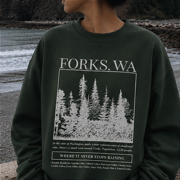 Moletom | Forks, WA (Crepúsculo)
