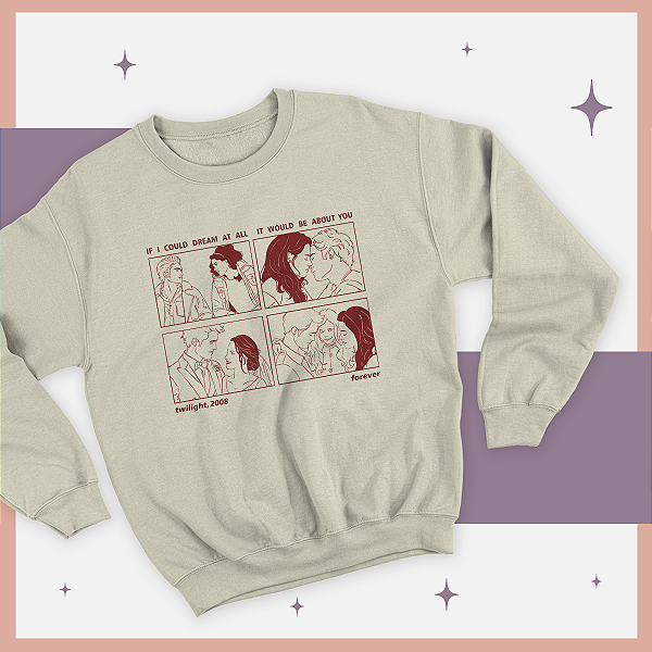Moletom | Bella e Edward (Crepúsculo)