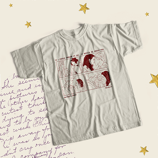 Camiseta | Bella e Edward (Crepúsculo)