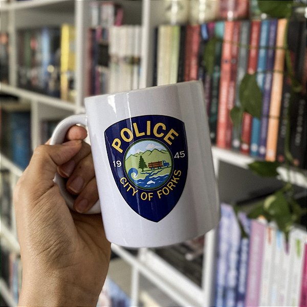 Caneca | Polícia de Forks (Crepúsculo)