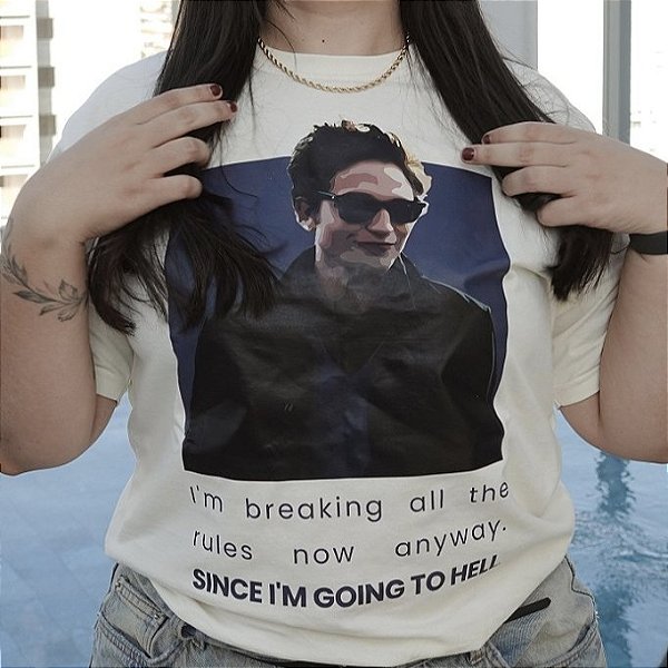 Camiseta | Edward Cullen "Since i'm going to hell" (Crepúsculo)