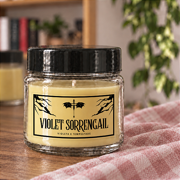 Vela Aromática | Violet Sorrengail (Quarta Asa)