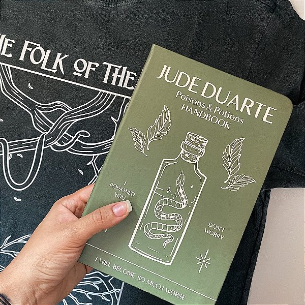 Caderneta | Jude Duarte - Poisons e Potions (O Príncipe Cruel)