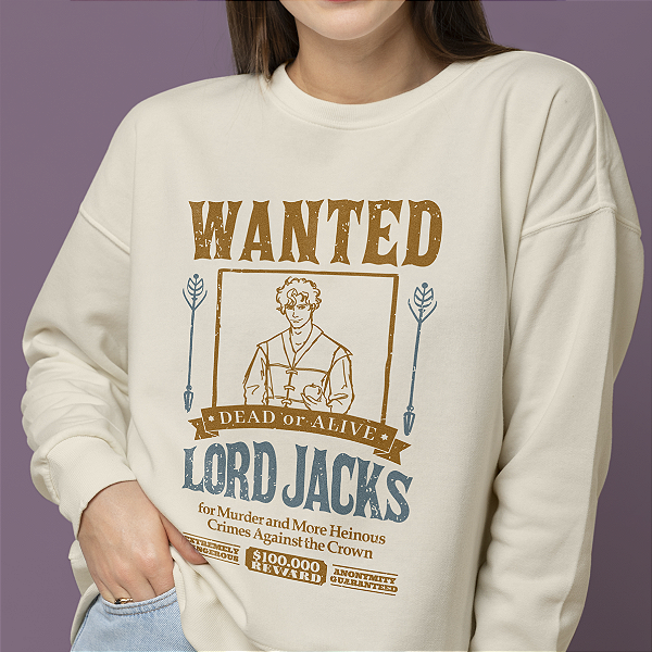 Moletom | Wanted Lord Jacks (Era uma vez um coração partido)