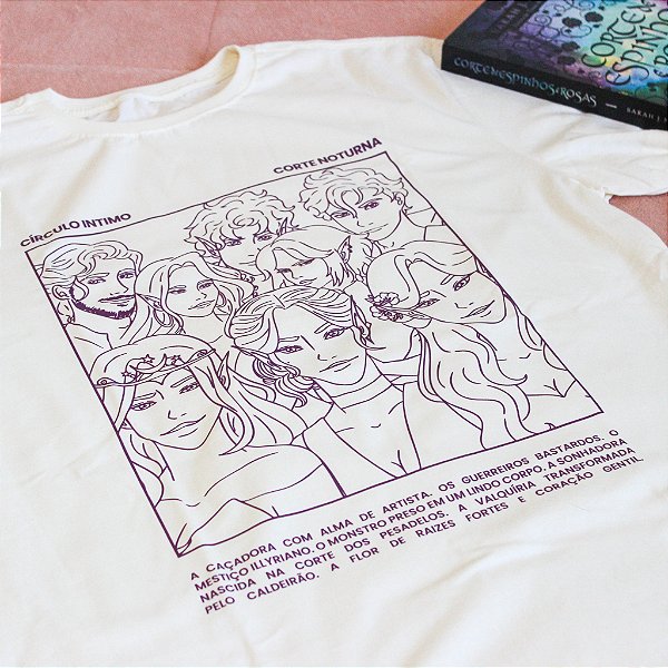 Camiseta | Círculo Íntimo - Corte Noturna (ACOTAR)