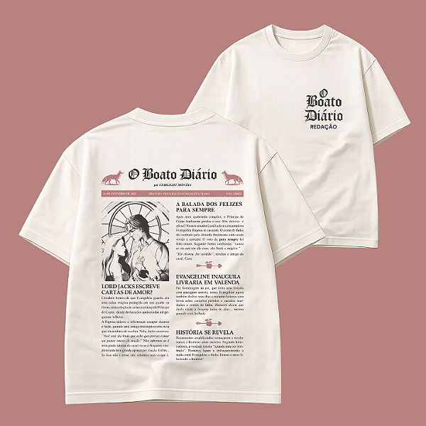 Camiseta | O Boato Diário (Era uma vez um coração partido)