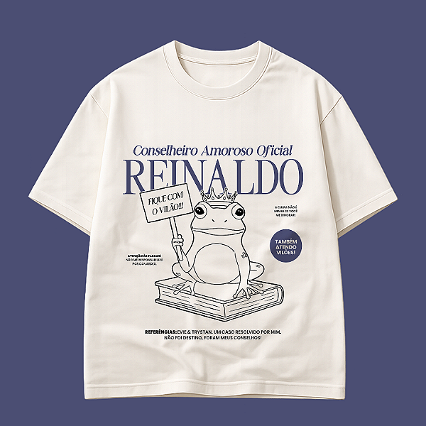 Camiseta | Reinaldo (Assistente do vilão)