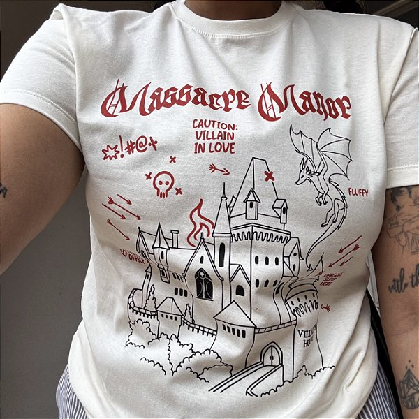 Camiseta | Massacre Manor (Assistente do vilão)