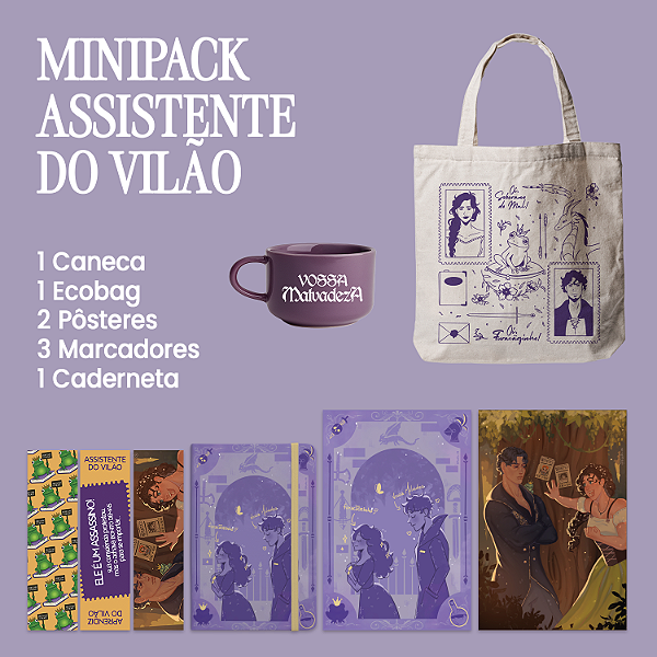 Mini Pack - Assistente do Vilão
