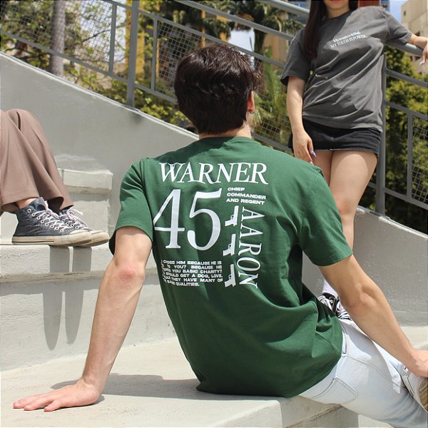 Camiseta | Sector 45 - Aaron Warner (Estilhaça-me)