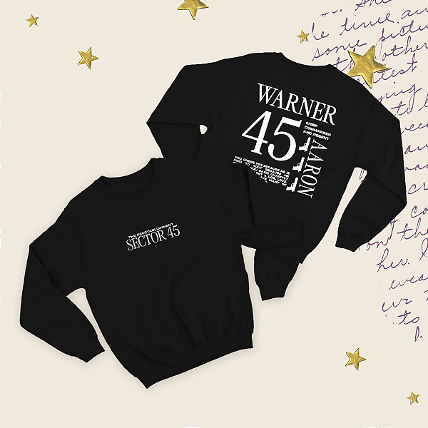 Moletom | Sector 45 - Aaron Warner (Estilhaça-me)