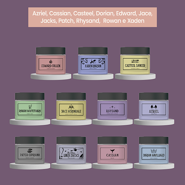 PACK 11 VELAS | Romantasy Boys