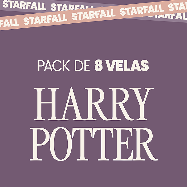 PACK 8 VELAS | Harry Potter