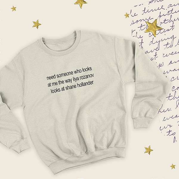 Moletom | Need someone (Heated Rivalry)