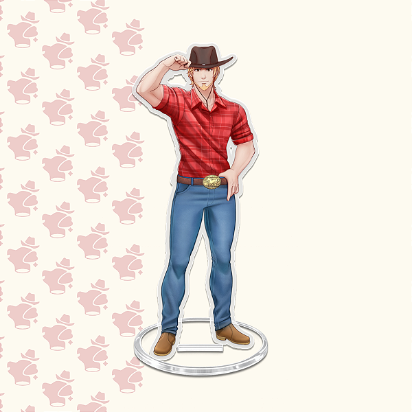 Totem Acrílico | Mateus (Entre Laços e Amassos)