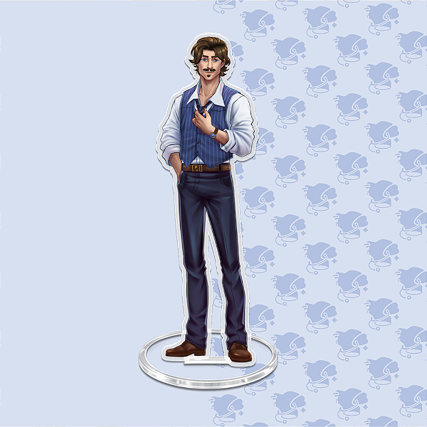 Totem Acrílico | Atlas (Entre Laços e Amassos)