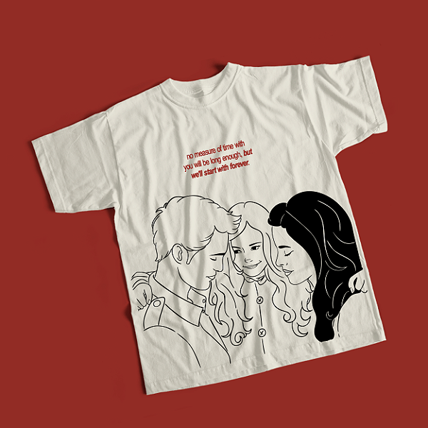 Camiseta | Start with Forever – Família Cullen (Crepúsculo)