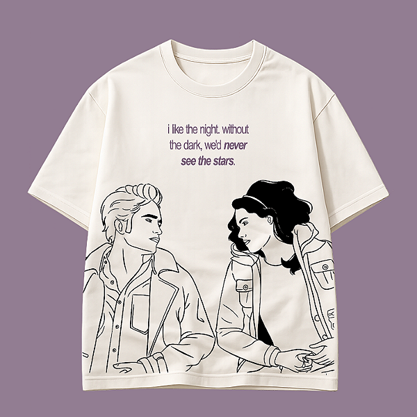 Camiseta | Bella e Edward - I like the night (Crepúsculo)