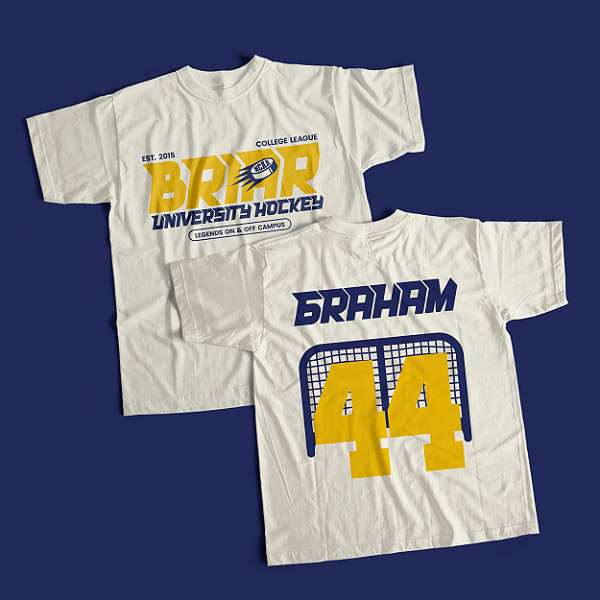 Camiseta | Briar University Hockey