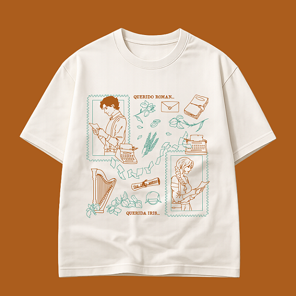 Camiseta | Divinos Rivais Ilustração