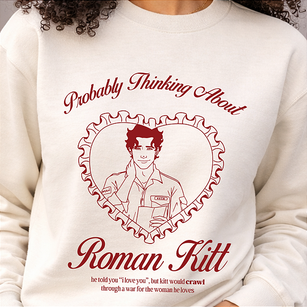 Moletom | Thinking About Roman Kitt (Divinos Rivais)