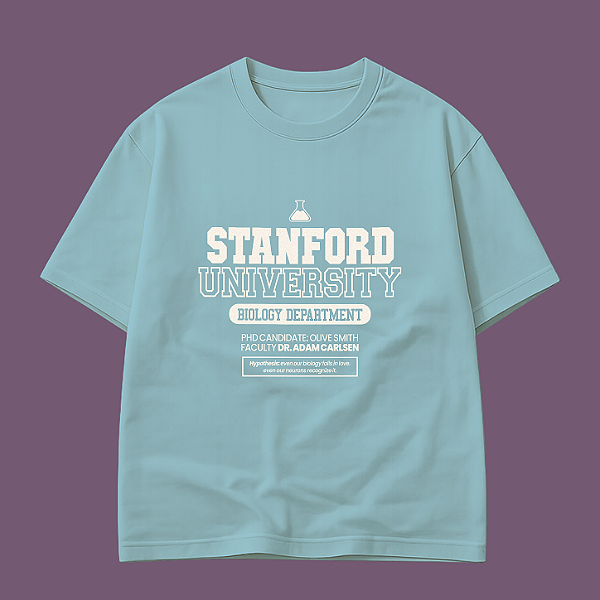 Camiseta | Stanford University (A Hipótese do Amor)