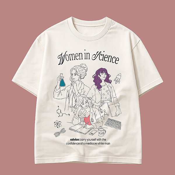 Camiseta | Women in Science (A Hipótese do Amor)