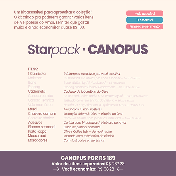 Starpack A Hipótese do Amor